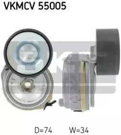 VKMCV 55005 SKF Натяжной ролик, поликлиновойремень